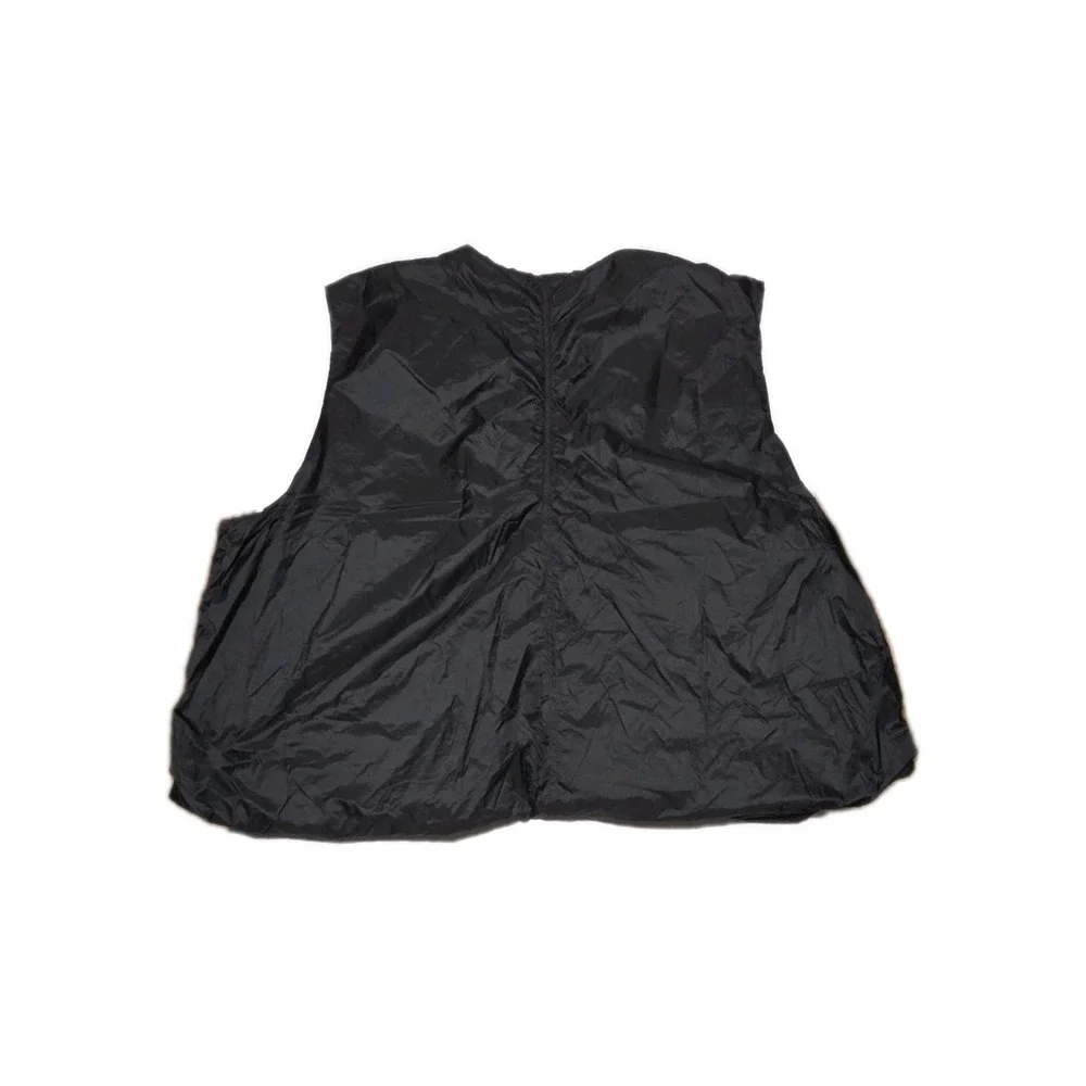 Nike Tech Woven Zip Sports Nylon Vest Black Loose Fit HM4262-010 Sz XL New $180